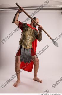 MARCUS STANDING POSE WITH SPEAR